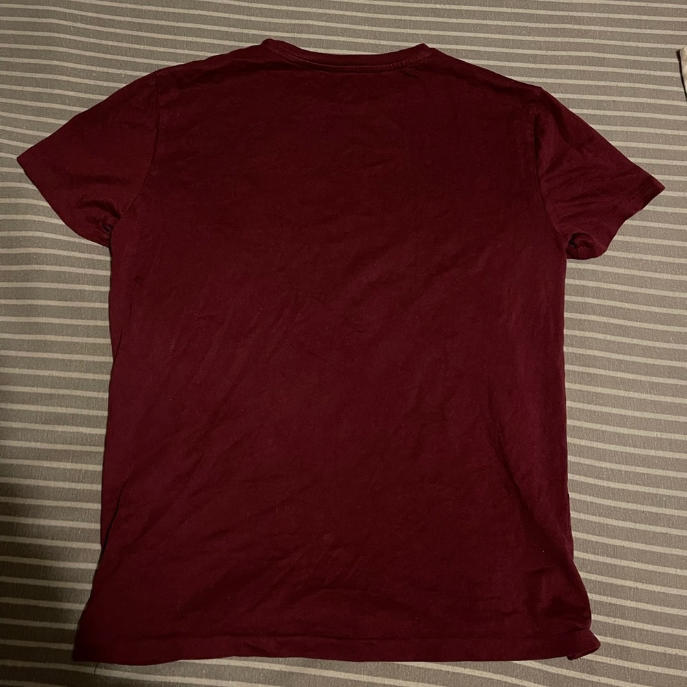 Size small mens Maroon polo tshirt - Picture 2 of 3